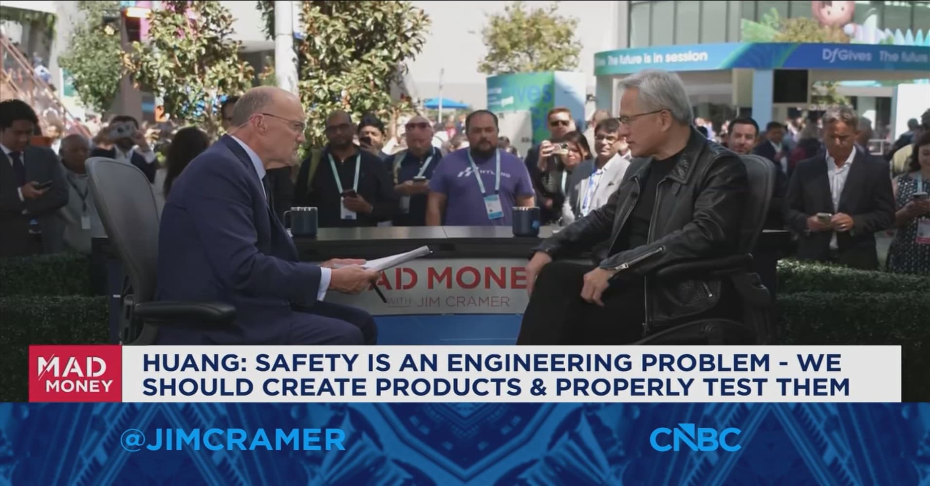 Nvidia CEO Jensen Huang: Safety is an engineering problem
