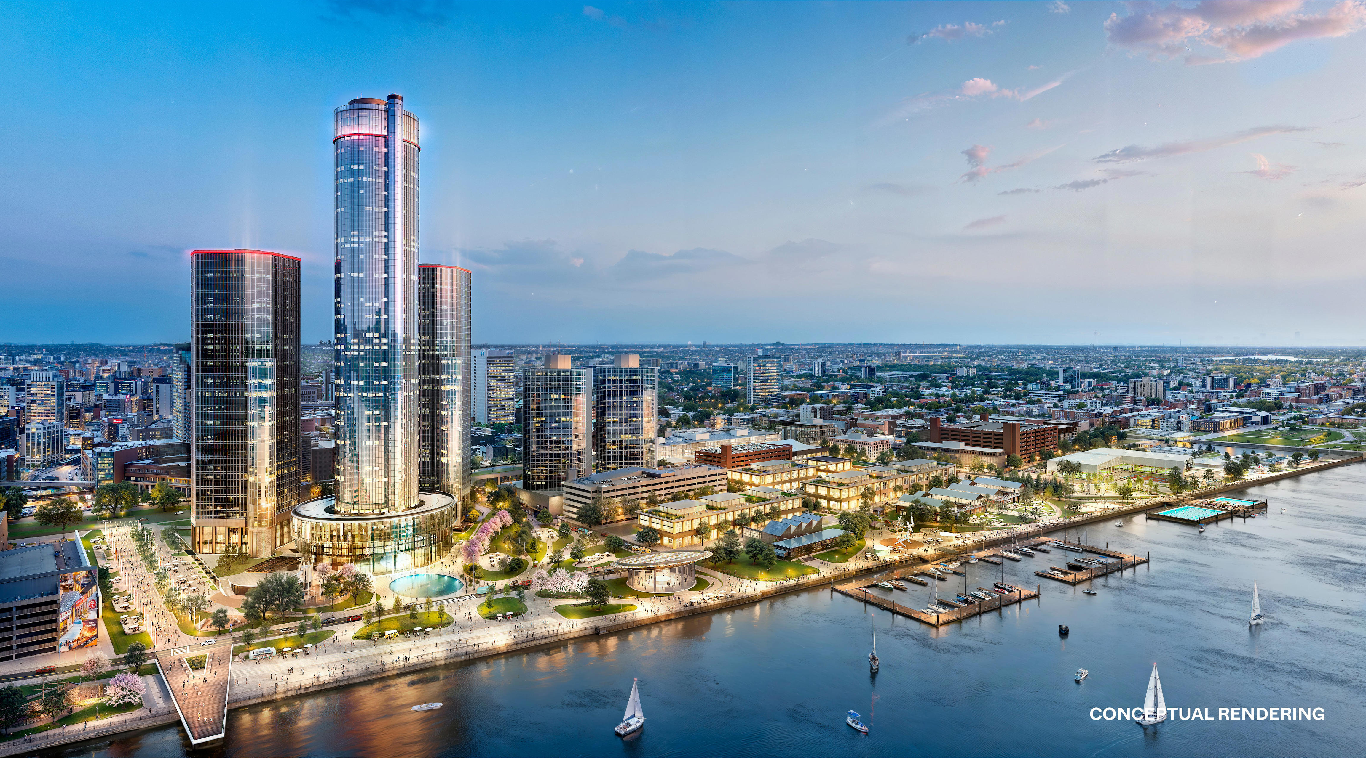 Community benefits deal for RenCen is close, free parking possible