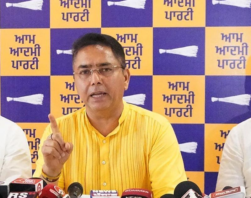 Punjab AAP counters Congress attack on Bhagwant Mann govt, raises 1984 ...