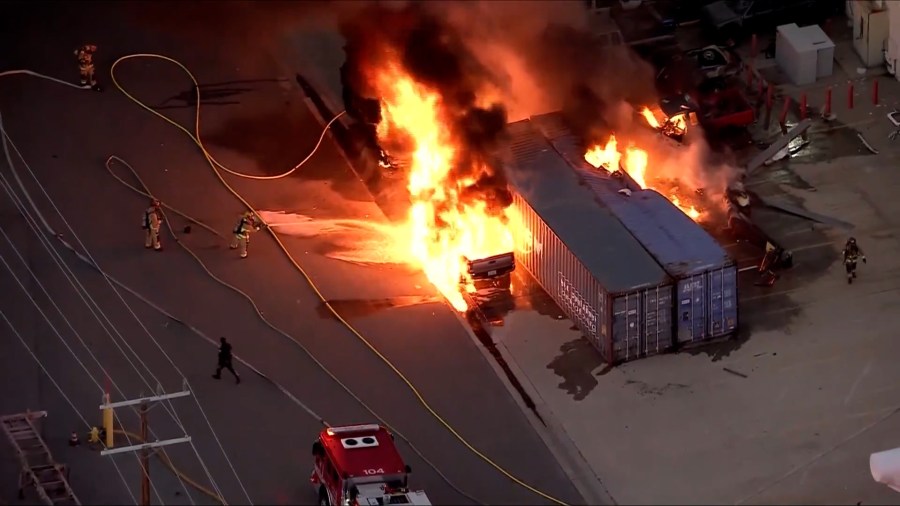 3 people dead after fiery TV news helicopter crash in Chatsworth