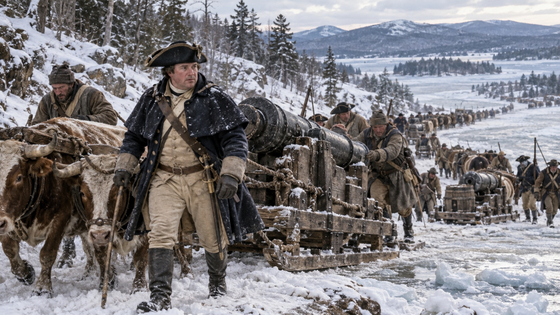De winterse artilleriemissie die het beleg van Boston veranderde