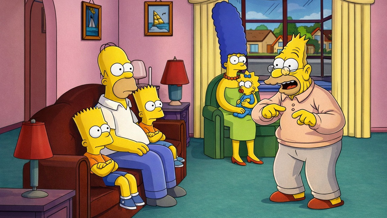 The Simpsons owned a house on one salary - the viral meme leaves out ...