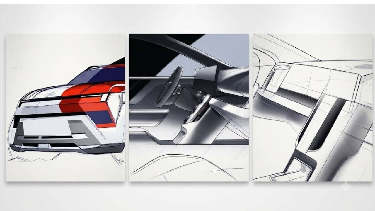 Hyundai Bayon India debut: New SUV’s design revealed in sketches