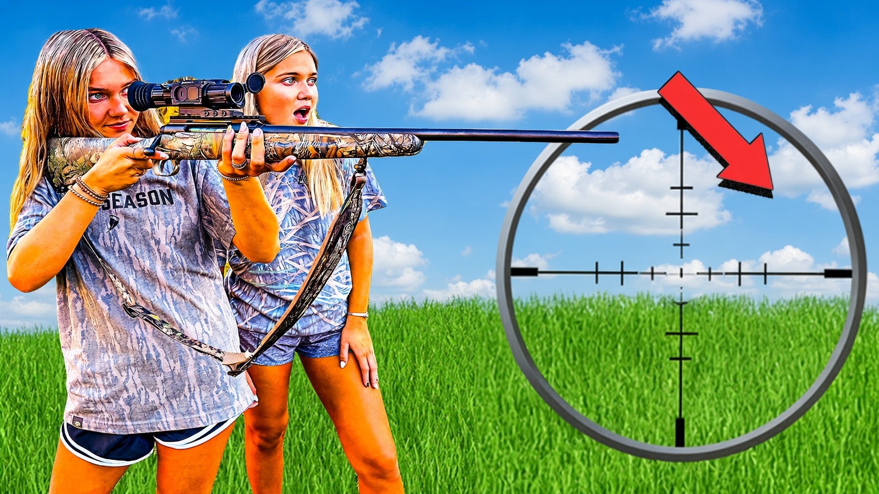 Rifle test misses every shot