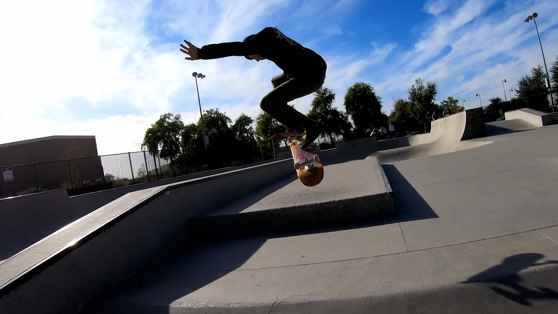 Incredible skateboarding tricks captured by high-speed drones