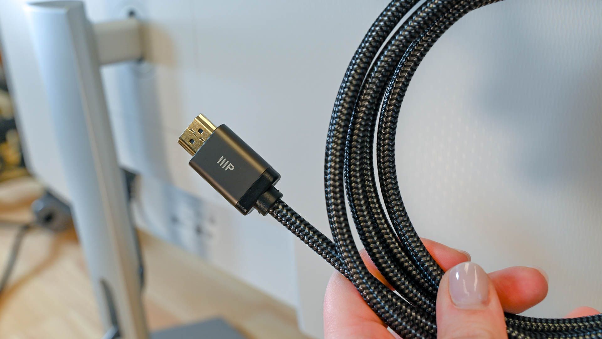 Please stop using the HDMI cable that came with your monitor
