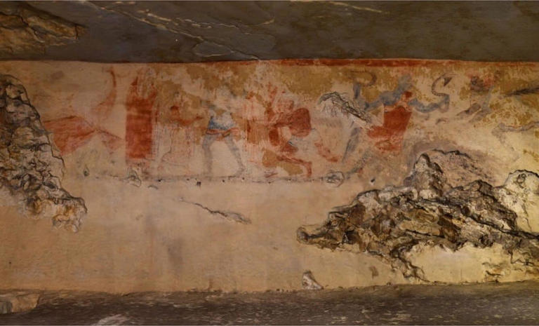 The 2,500-year-old tomb that made ancient paintings seem alive has ...