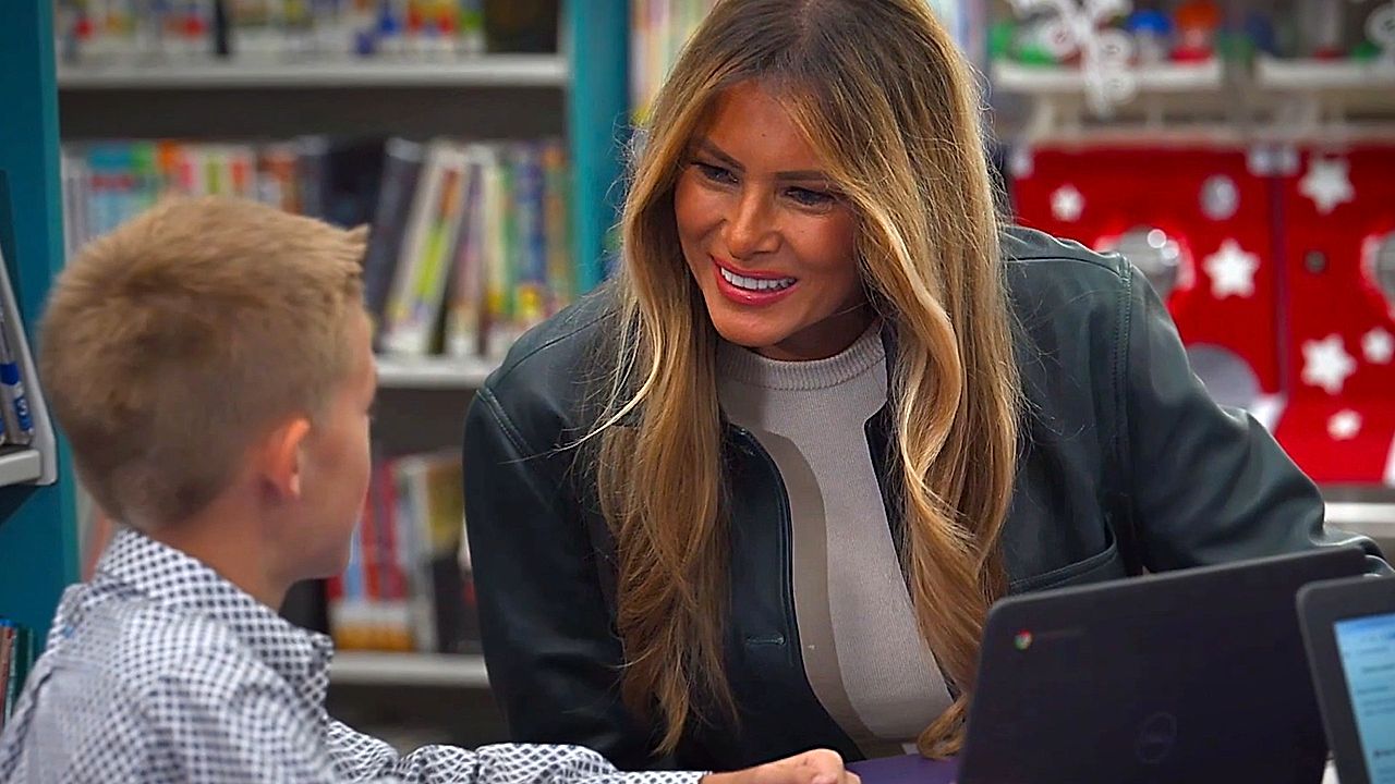 First Lady Melania Trump brings AI to elementary school in North Carolina