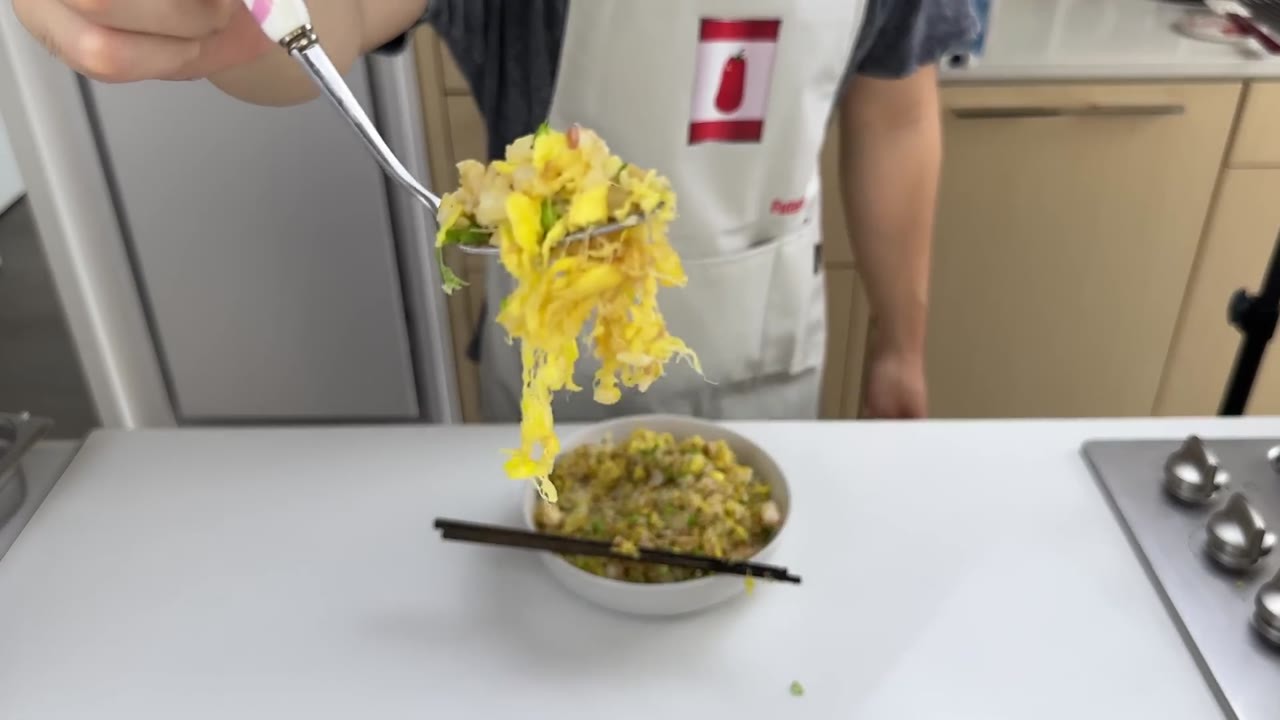 Egg fried rice needed sea cucumber, dried scallops and Chinese ham ...