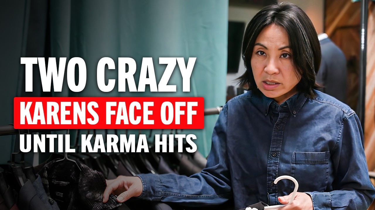 Two entitled Karens clash and both get what they deserve