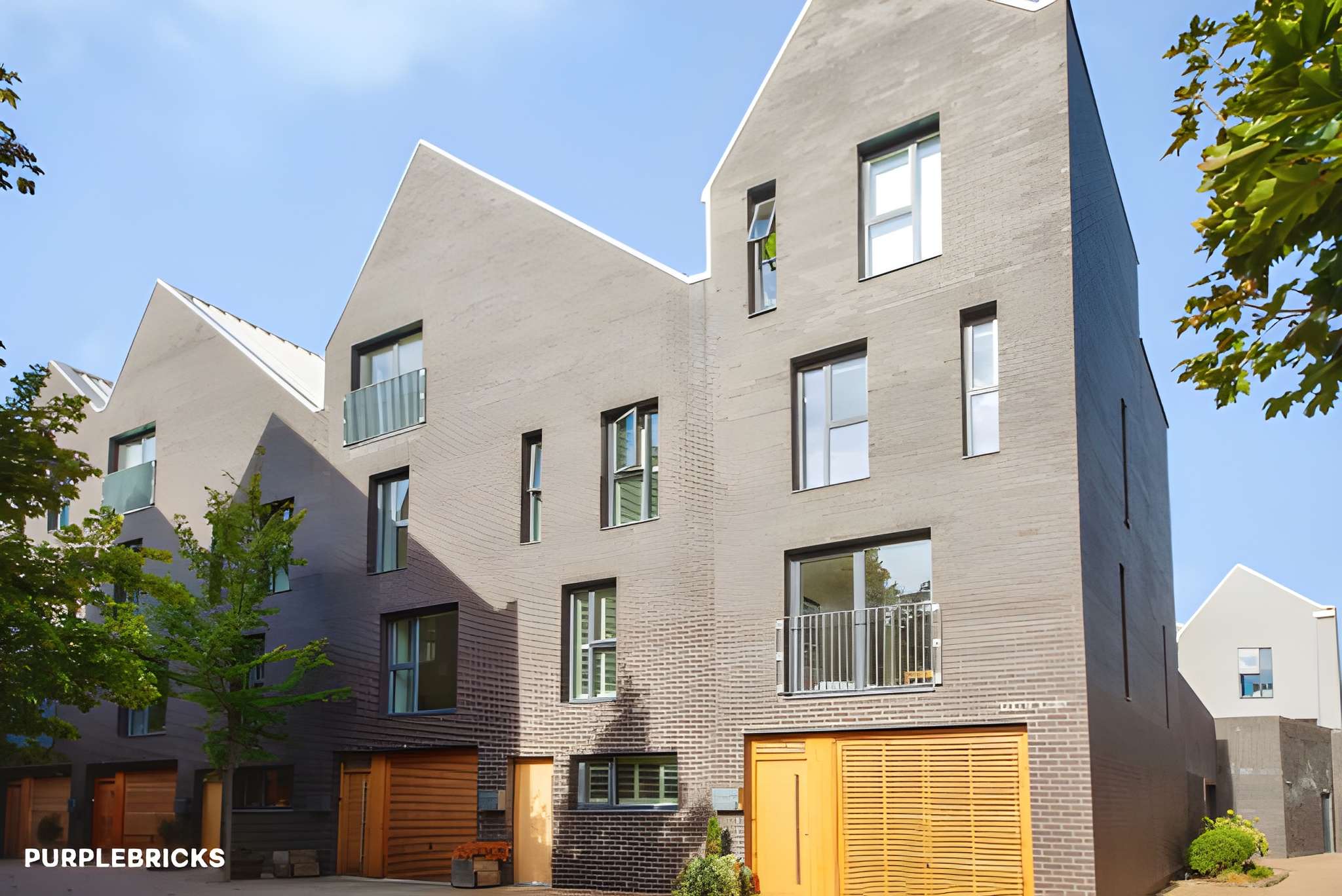Four-bedroom Sheffield townhouse with balcony and garage for £425,000 (aff)