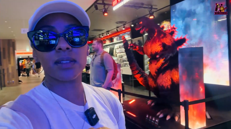 Inside Sega’s distinctive store display