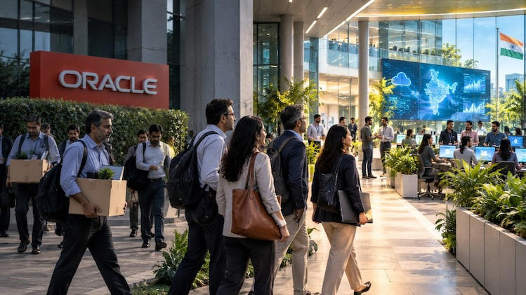 Oracle layoffs not about 'doing more with less,' says CFO Hilary Maxson
