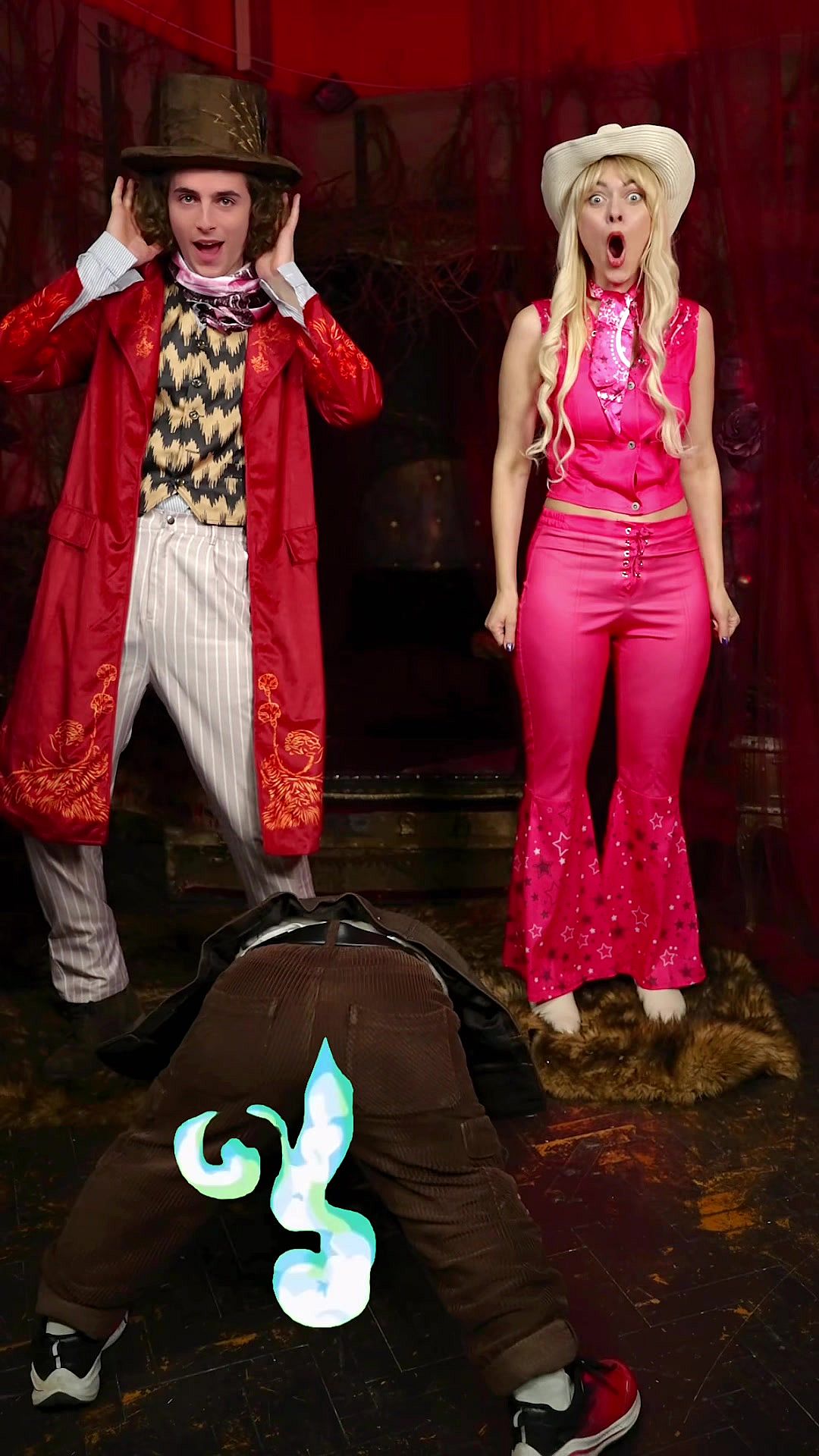 When Willy Wonka and Barbie hit the dance floor