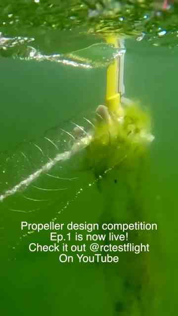 Testing 24 propellers to find the most efficient design