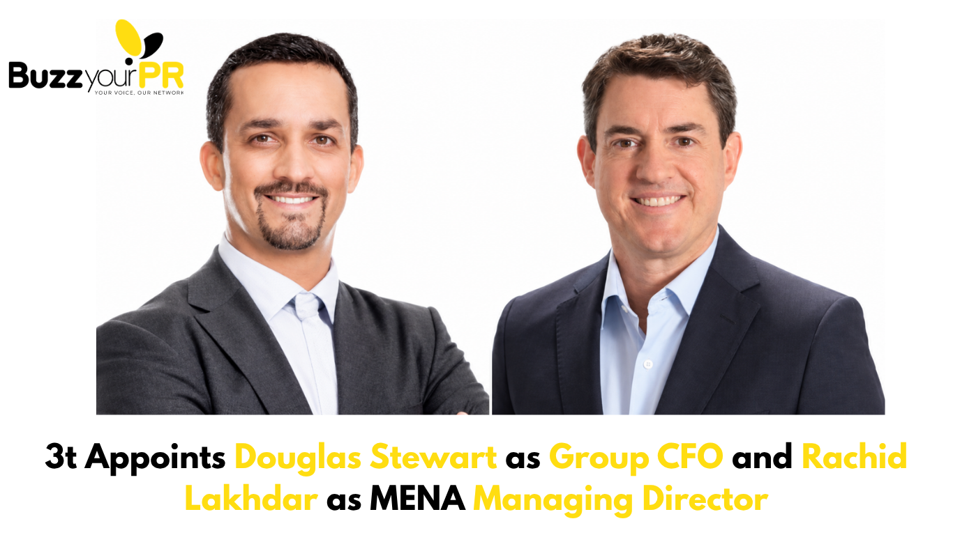 3t appoints Douglas Stewart as group CFO and Rachid Lakhdar as MENA ...