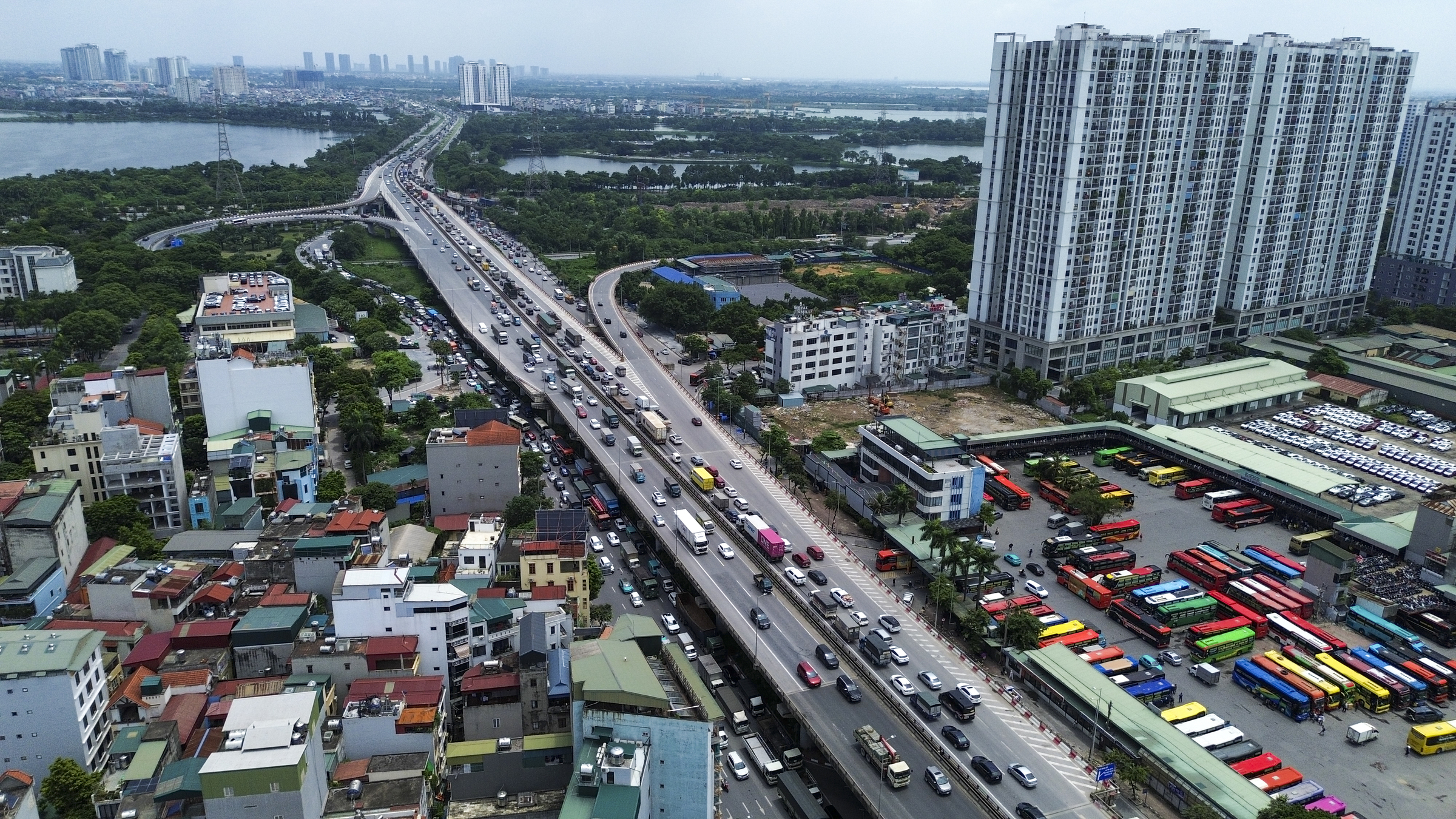 Đề xuất bỏ làn dừng khẩn cấp trên vành đai 3 Hà Nội