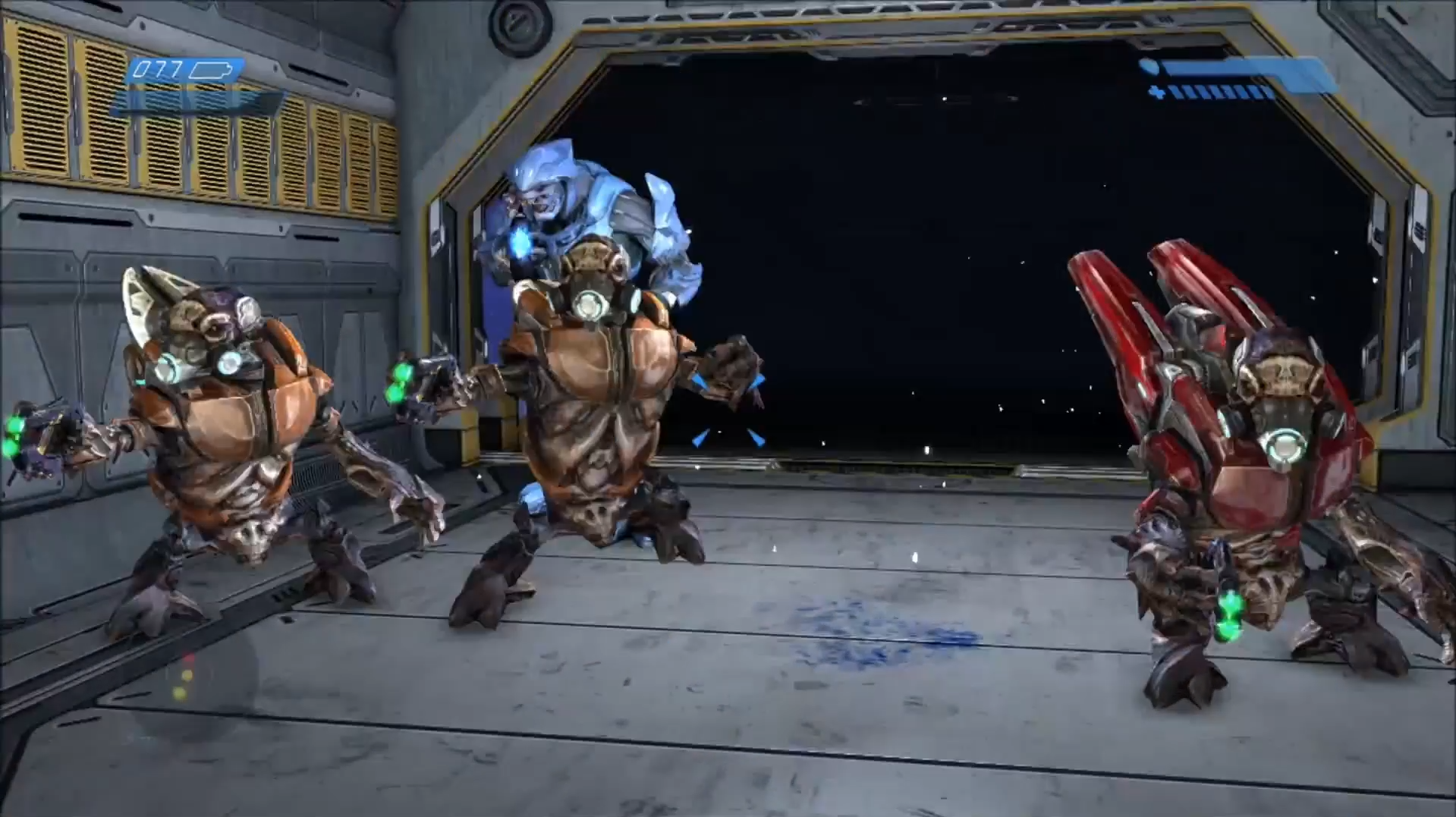 Halo 1: Are the AI at the start of the Pillar of Autumn invincible?