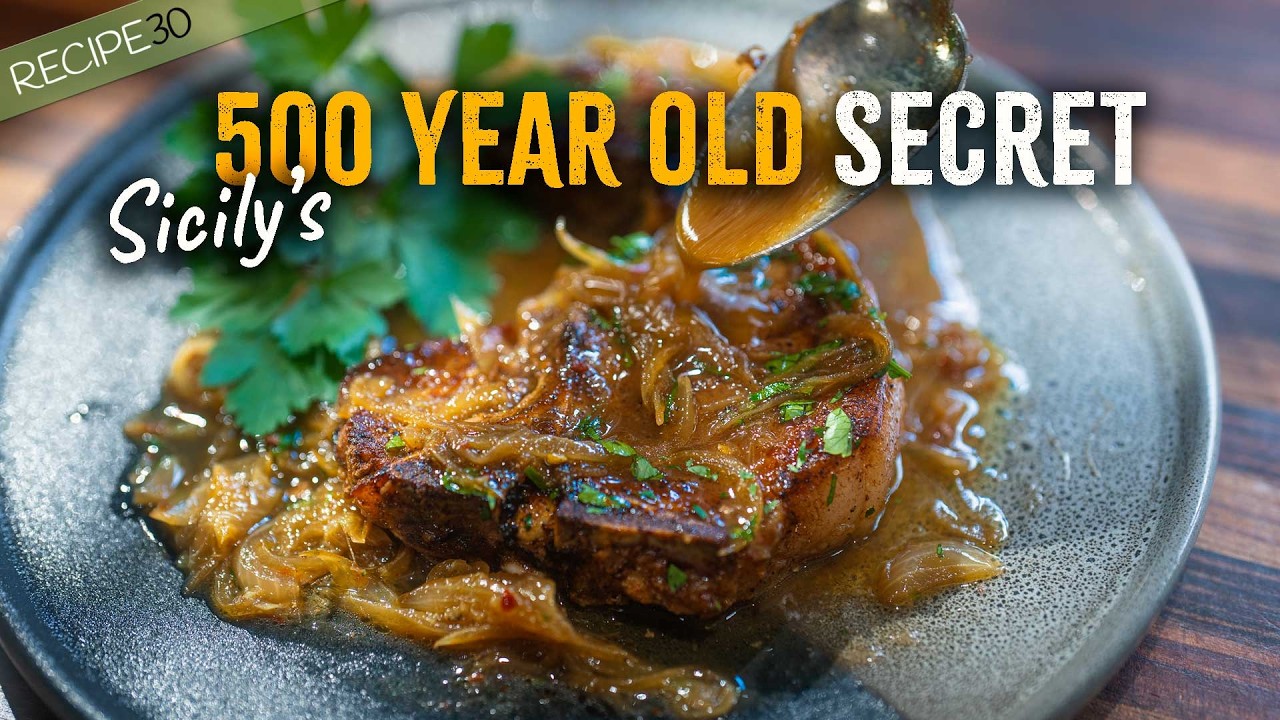 Sweet and sour pork chops