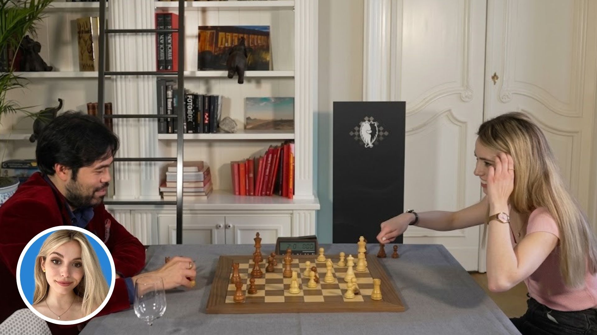 She had every advantage, and he still beat her - 