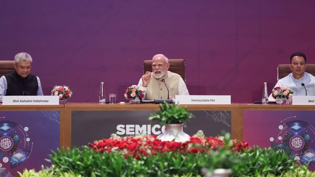 PM Modi marks birthday with SEMICON India 2026 inauguration at ...