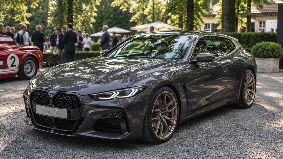 BMW touring coupé concept makes its driving debut