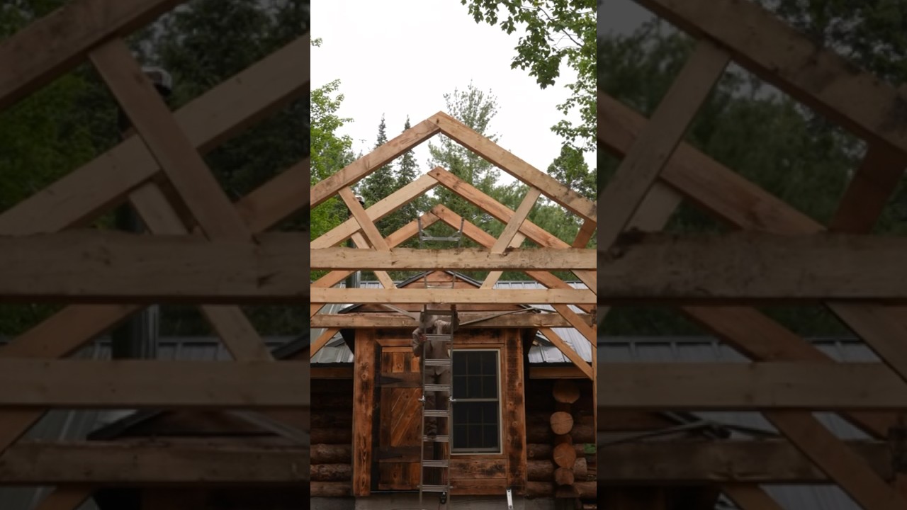 Solo build: Timber frame outdoor kitchen
