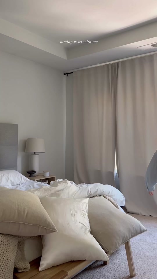 Cozy morning routine with bedroom inspiration
