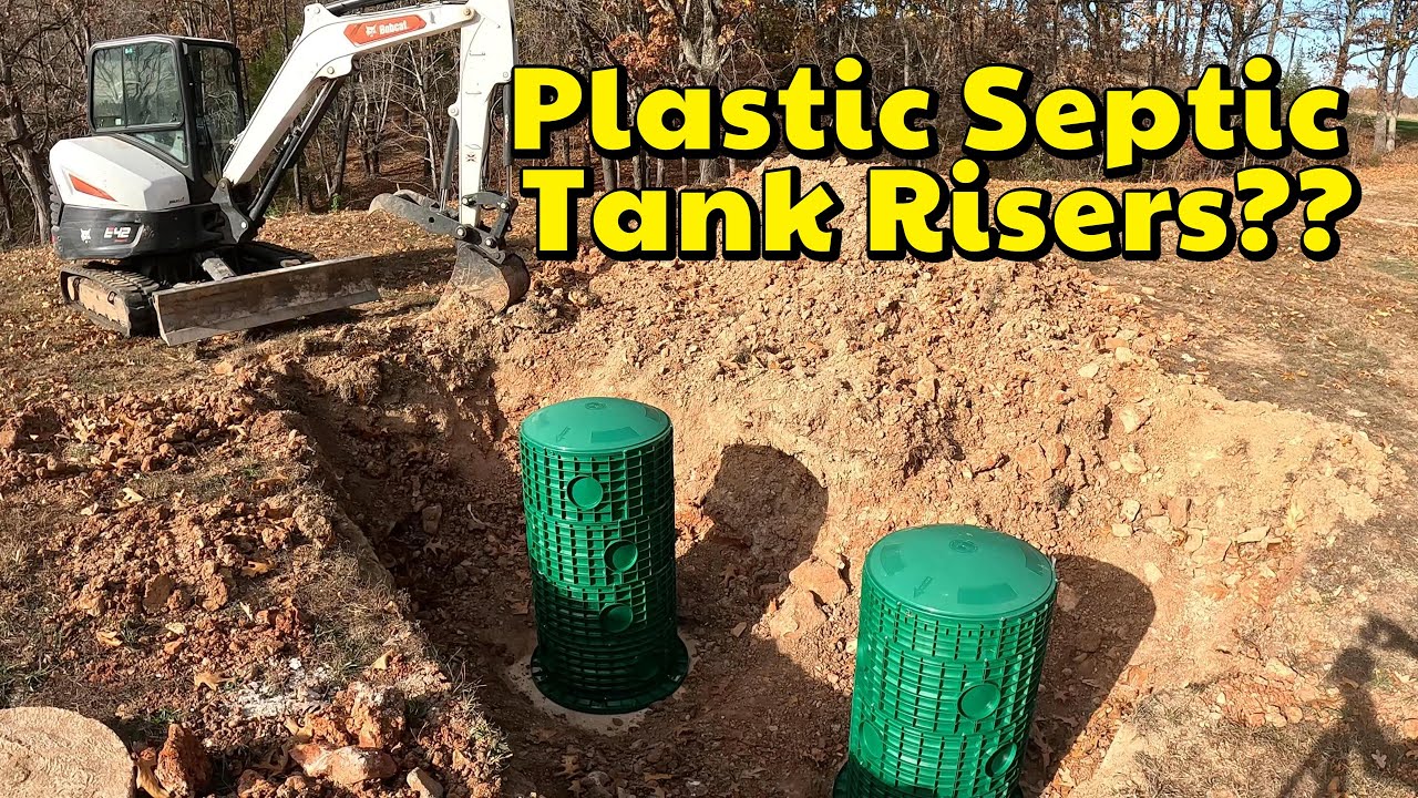 Installing plastic septic tank risers: A smart, cost-saving alternative