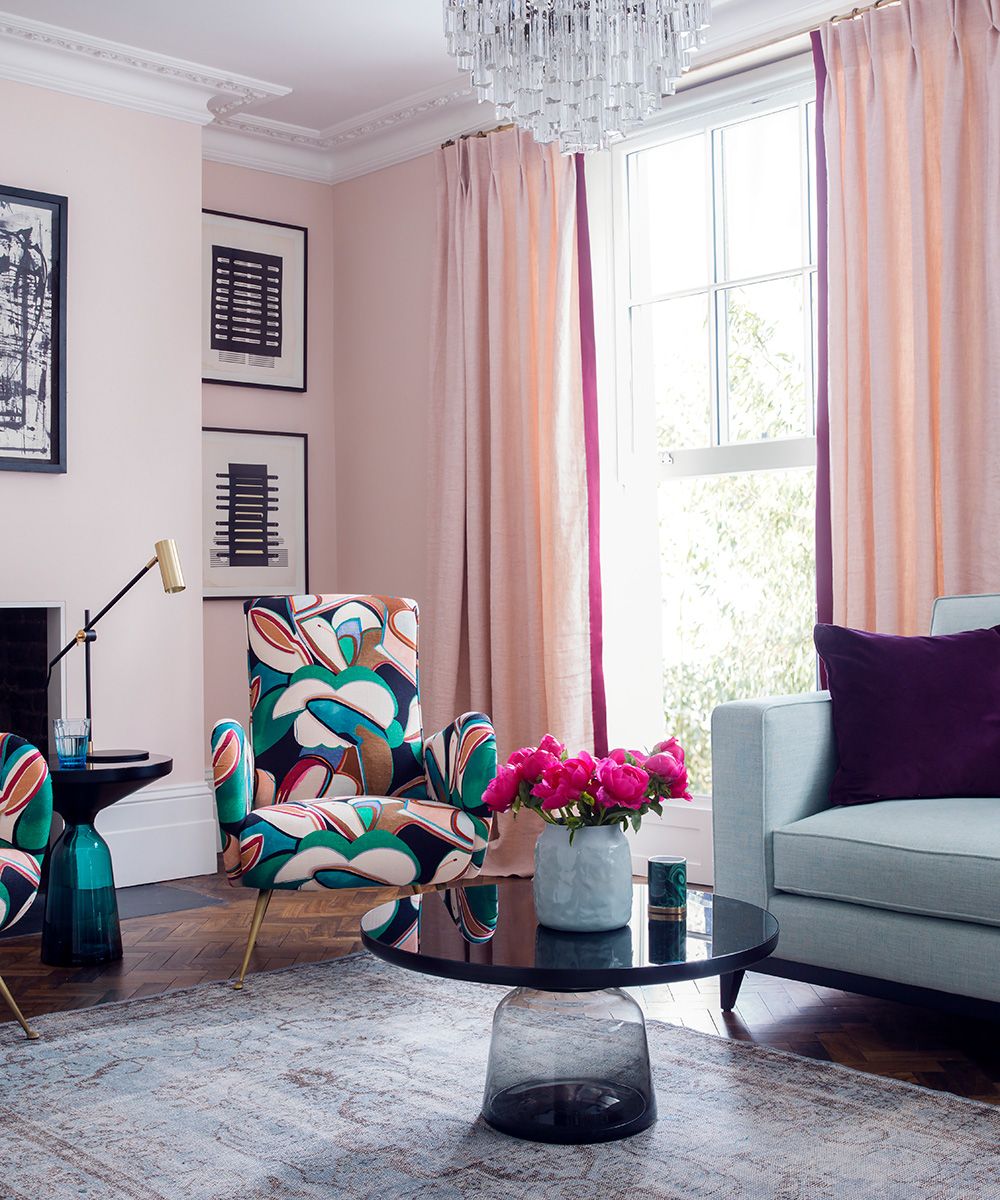 Versatile pink room ideas