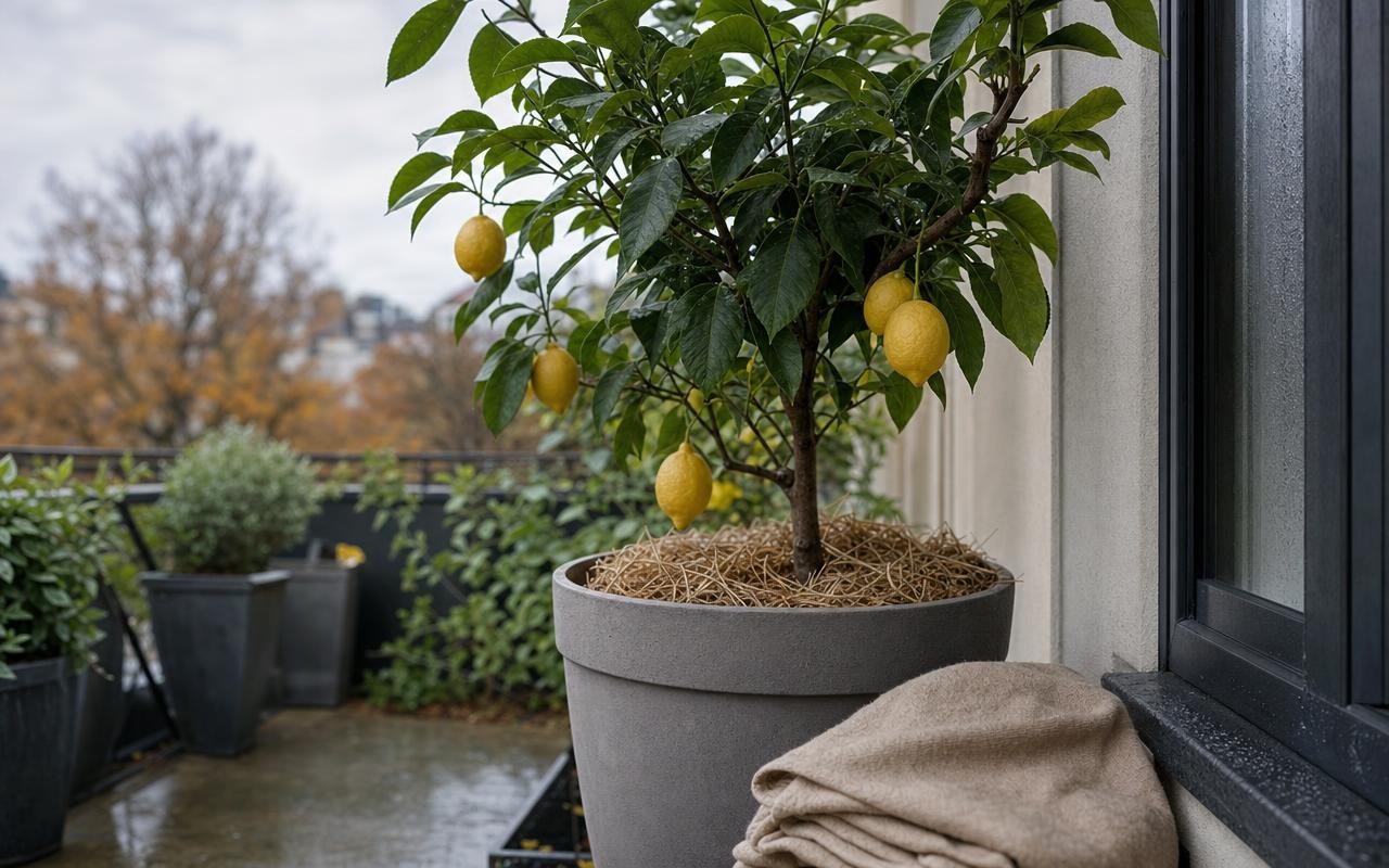 Citronnier en pot : voici la température jusqu'à laquelle il peut ...