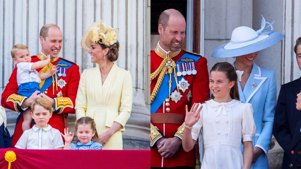 Princess Charlotte has grown significantly taller over the years. MEGA