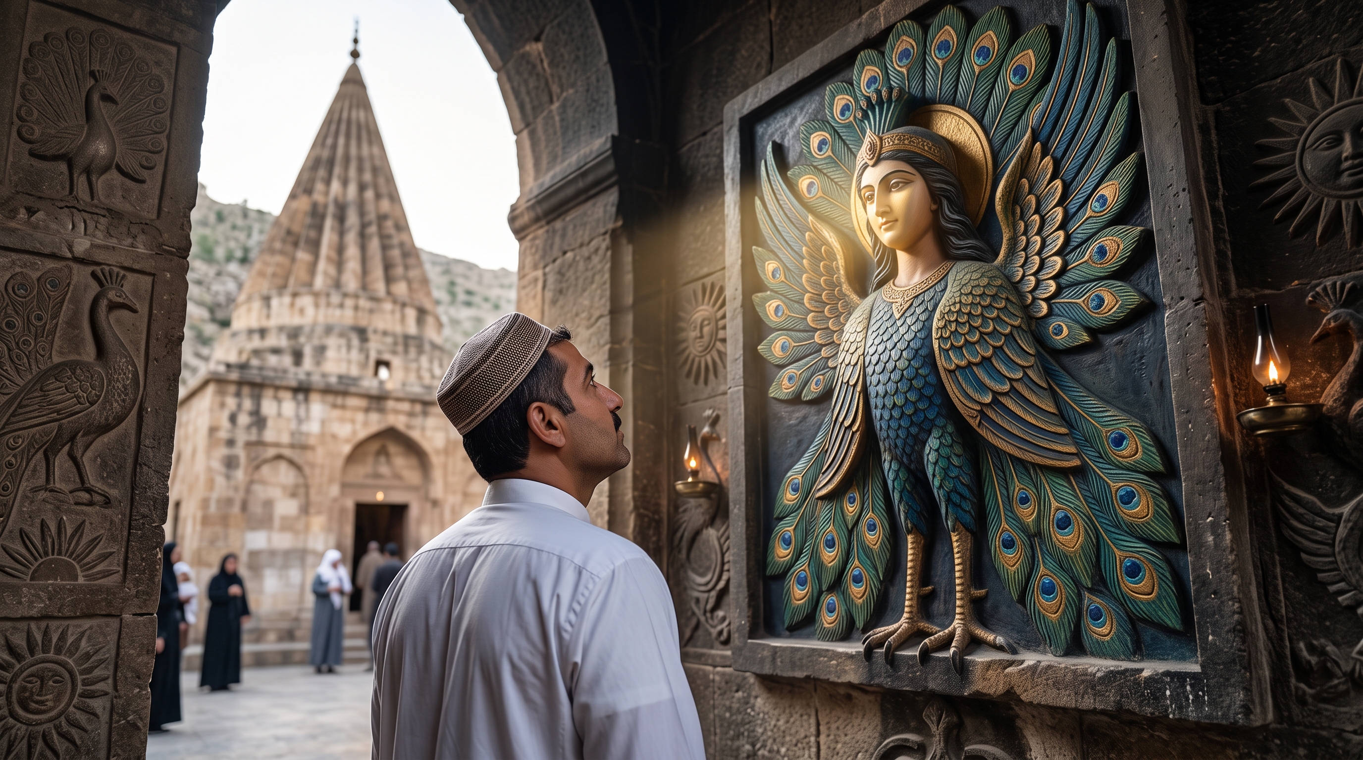 The Yazidis worship one God and honor 7 angels - why outsiders called ...