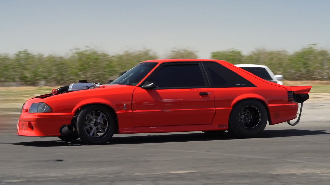 1700HP '93 Mustang Cobra Foxbody built for drag racing