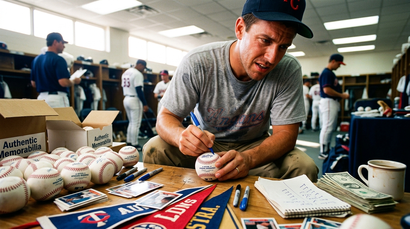 Baseball legends secretly paid clubhouse staff to fake their own autographs