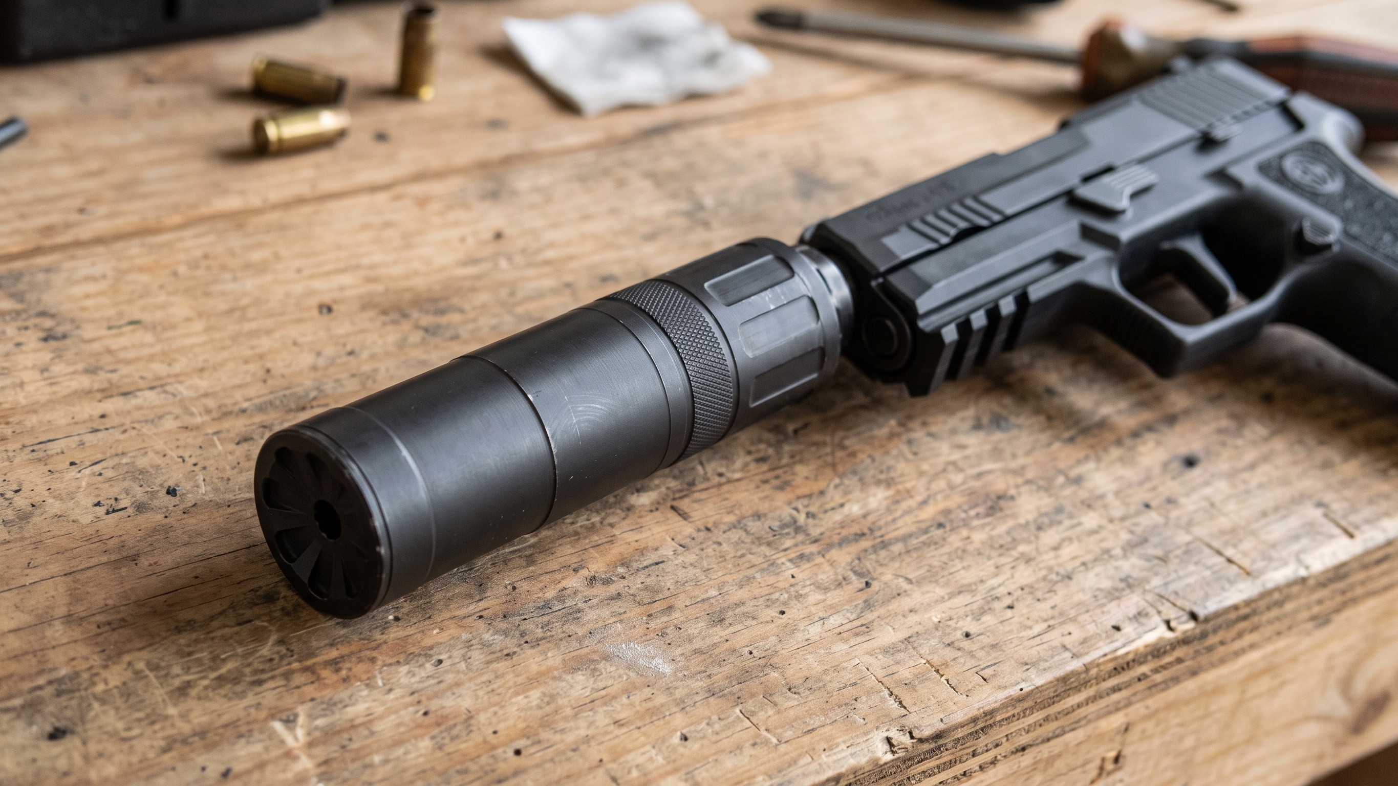 Suppressors only cut around 30 decibels, a gun can still be deafening ...
