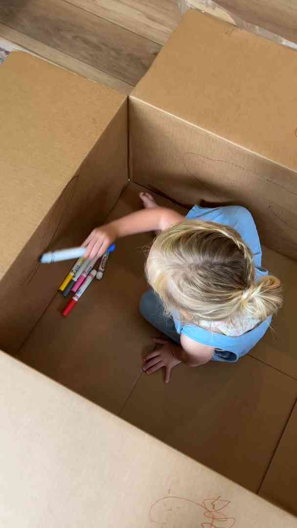 Marker box easy organization hack to keep markers neat