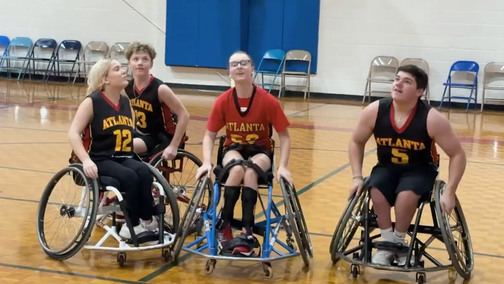 Junior Hawks wheelchair basketball team prepares for new season in Atlanta