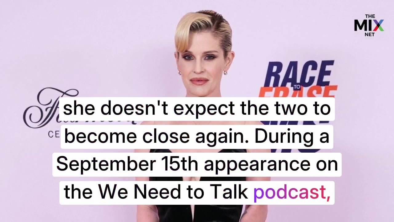 Kelly Osbourne opens up about estranged relationship with sister Aimee