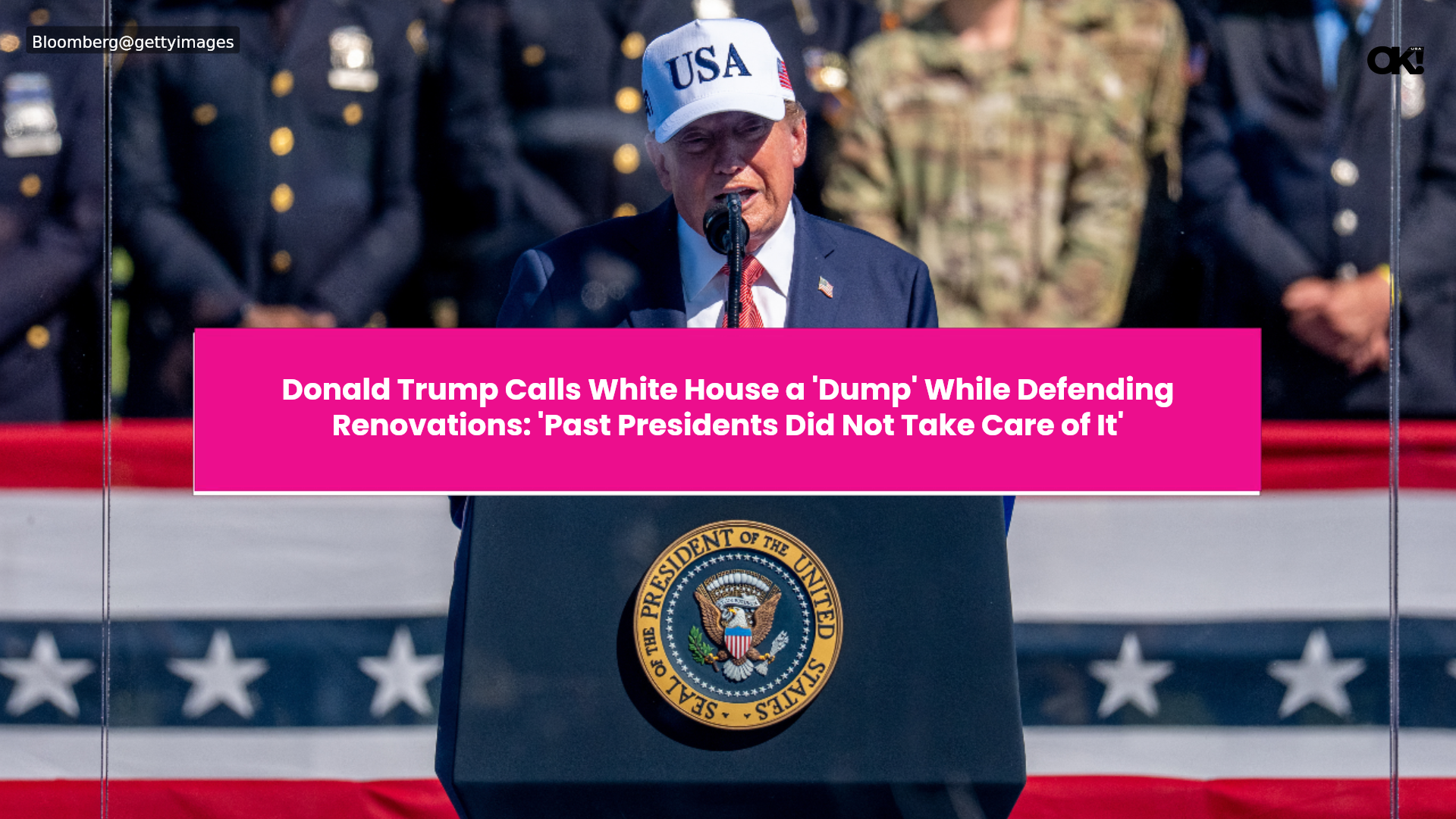 Donald Trump calls White House a 'dump' while defending renovations ...