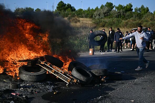 France in chaos as angry fishermen launch blockade in fury over record ...