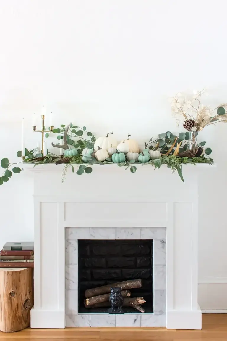 Get your fireplace ready for fall with these mantel decorating ideas