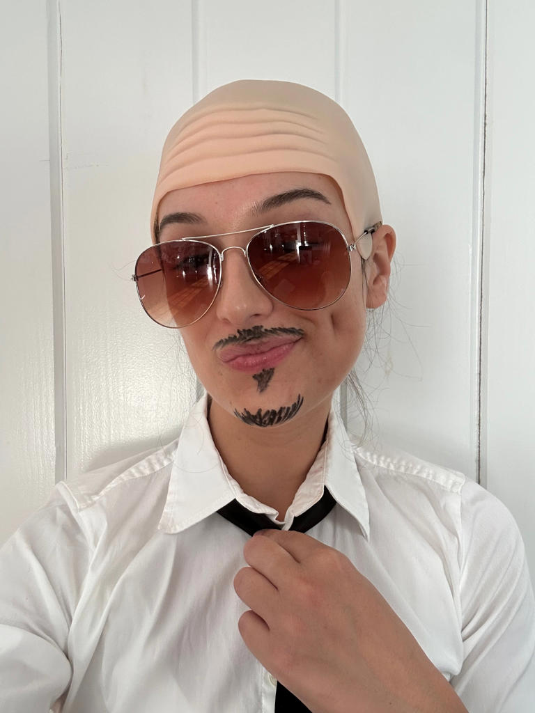 I wore a bald cap to a Pitbull concert. Here's what happened