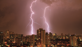 Mudança do tempo traz chuvas intensas para o estados do Sul, SP e o MS