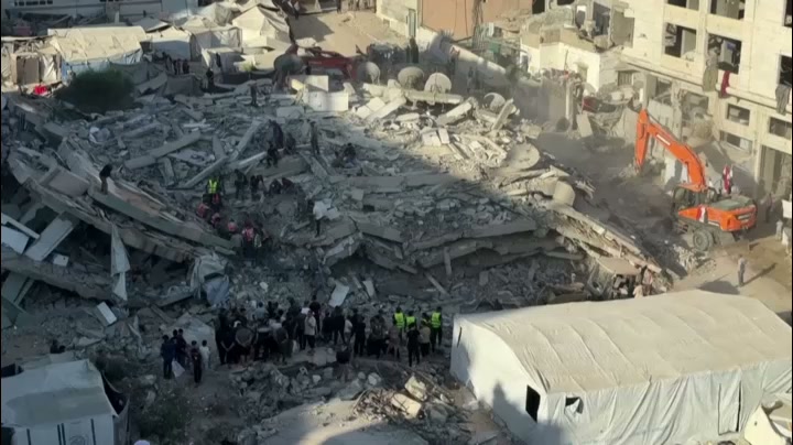 Gaza: Building collapse kills 21, including 11 children as perilous ...