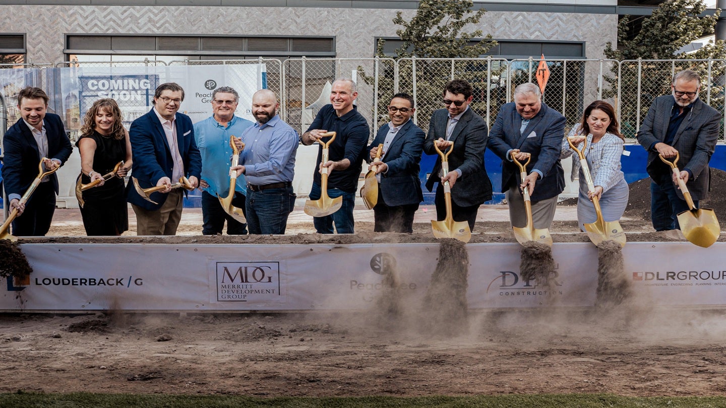 Peachtree begins construction of 480-room dual-branded Hilton hotel in ...
