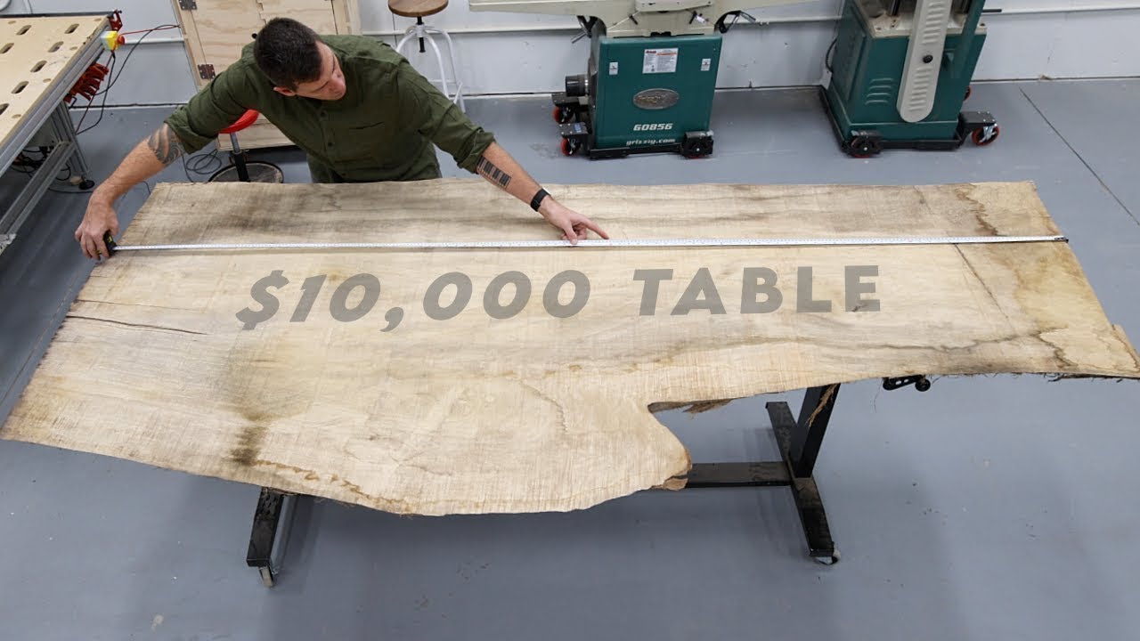 I built a $10,000 epoxy table (but lost big)