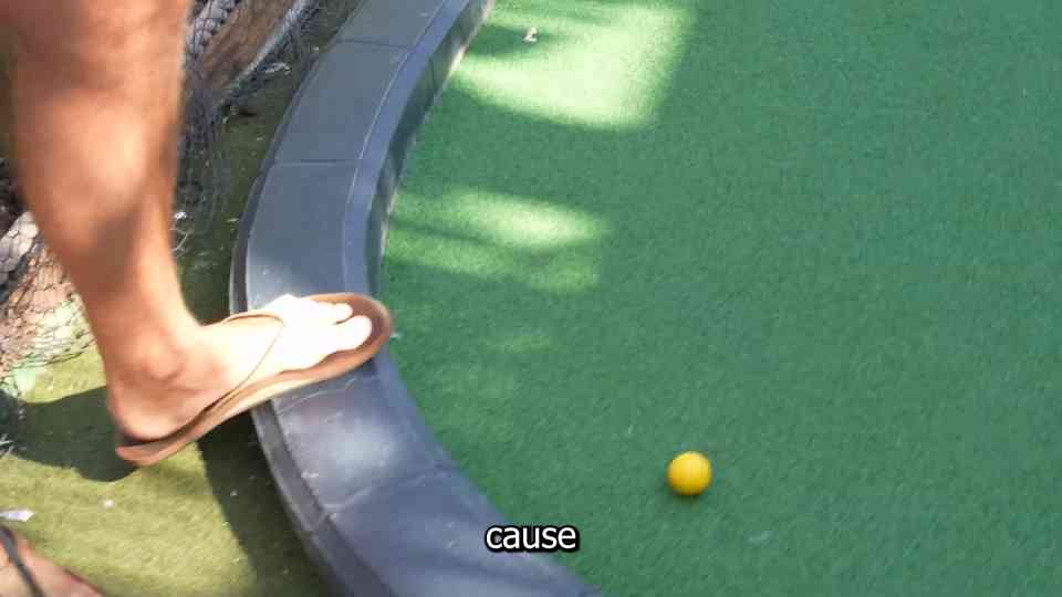 Mini golf competition with my old coworkers!