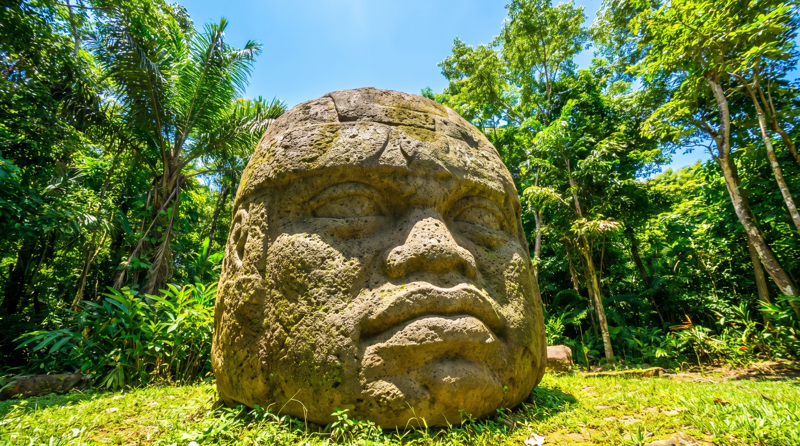 Colossal 50-ton Olmec heads shatter traditional timelines of ancient ...