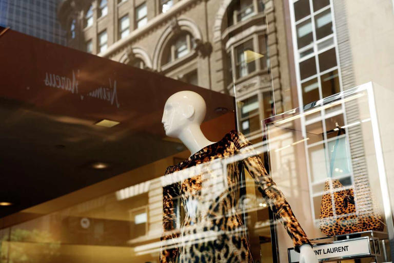 Ahead of closure, Neiman Marcus downtown dressed with photos of ...
